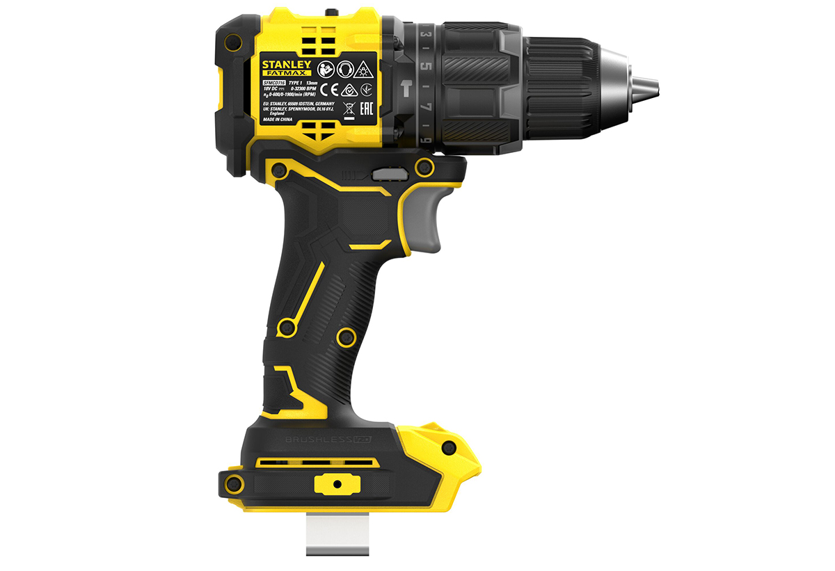 Απεικονίζεται το εργαλείο από το πλάι.